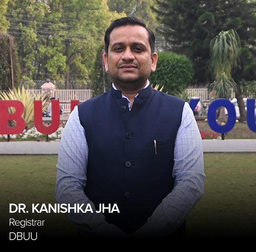 Dr. Kanishka Jha – Registrar